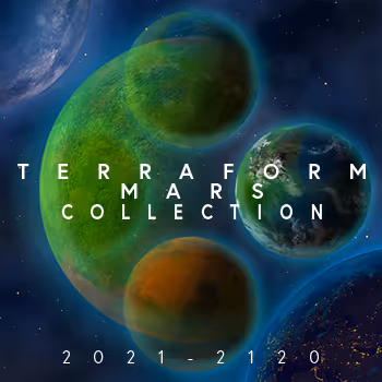 HUMAN TERRAFORM MARS SPACE COLLECTION 2021-2120