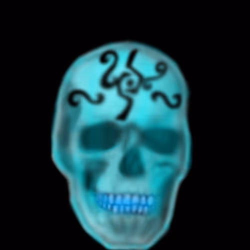 Hysteric skull