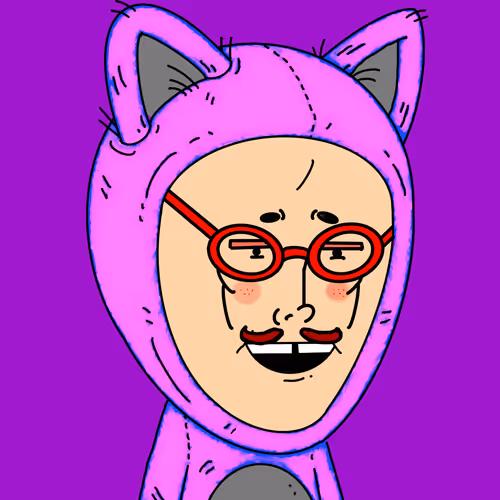 I couldn't afford the original NFT, so I got this derivative.