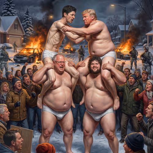 I'M GONNA TELL MY KIDS THIS IS HOW WE WON GREENLAND by BEEPLE