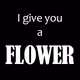 I give you a flower. - old