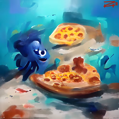 I Love Pizza!!! - old