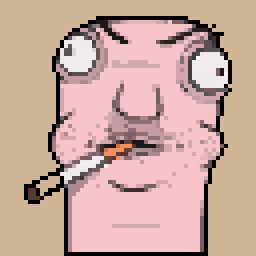 I must be the smoke of a cigarette