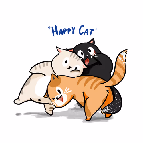 I AM A HAPPY CAT