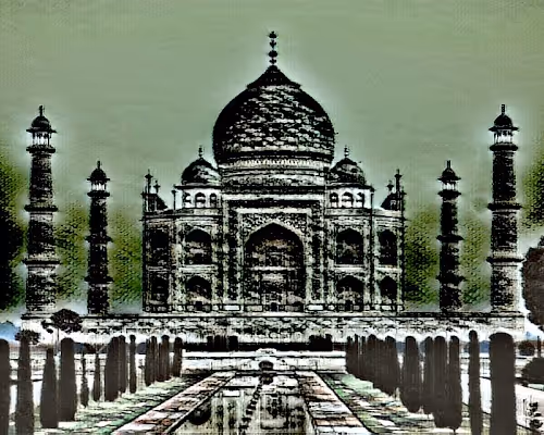 iconic memories - taj Mahal