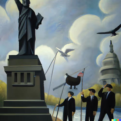 Echoes of History: A Series of Iconic Moments in Oil