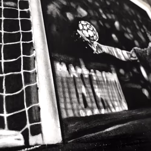 Ifyarts Football art - old