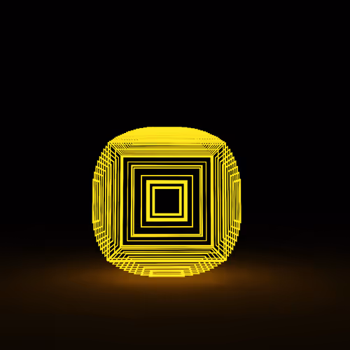 Illuminated Block Figures