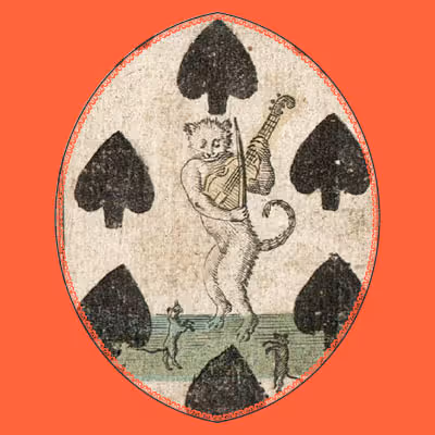 Illuminated cat mandorla profiles | Broszat