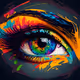 Illustration Beautiful Eye