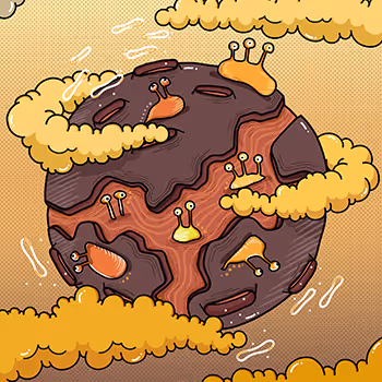 illustration : planets - old