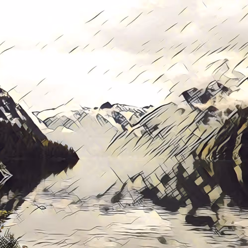 I love mountains - old