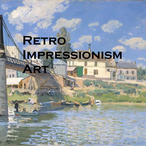 Retro Impressionsim Art