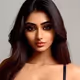 Indian Female Fashion Model