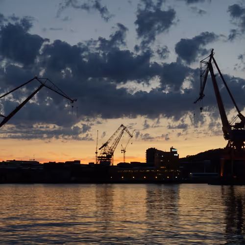 Industral Sunset - old