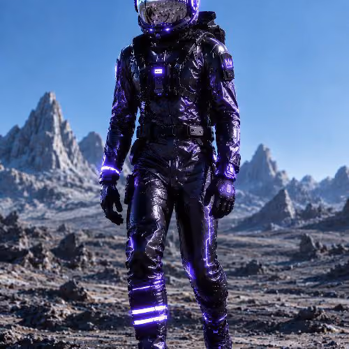 INK FUTURISTIC ASTRONAUT