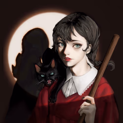 into the house of little girl