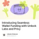 Introducing Seamless Wallet Funding with Unlock Labs and Privy