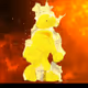 invisible friend on Fire by Artsy
