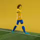 Invisible Soccer Player