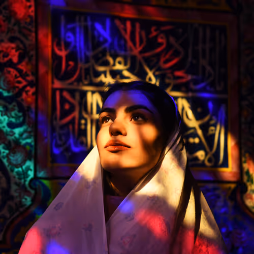Iran and woman - old