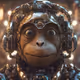 Iron monkey with Mona Lisa smile