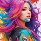 Ink splash Girls 02