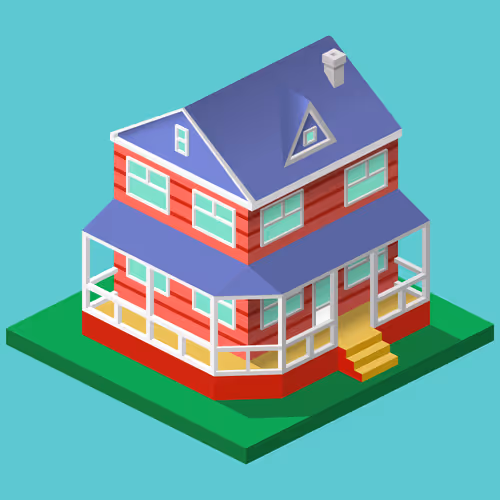 Isometric Building Model Series