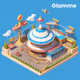 Isometric Land Grab By Glamme