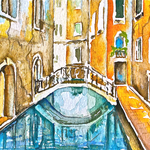 Italian Scenes by Zurab Janelidze