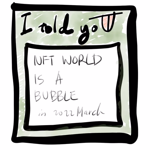 I already told you about it a very long time ago