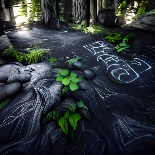 its dark in the Forest