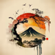 Japanese Circle Art