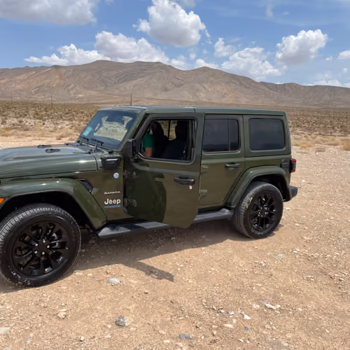 Jeep In The Wilderness