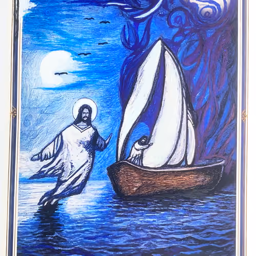 Jesus calm the sea