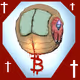 Jesus giving birth to Bitcoin