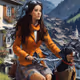 Serene Alpine Journey with My Dachshund