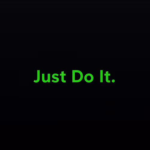 Just do it !