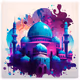Justice and Peace Mosque Art