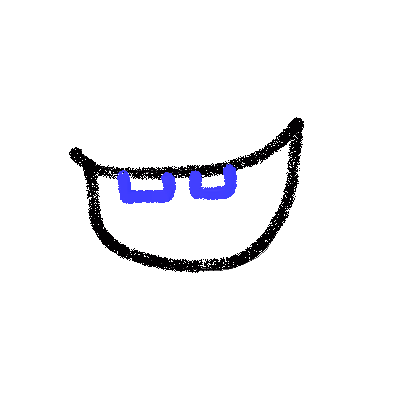 just smile more