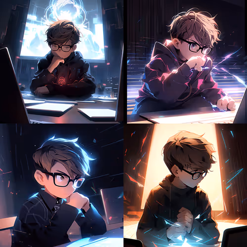 A businessman becomes a jujutsu sorcerer Little Boy in Jujutsu Kaisen.