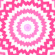 kaleidoscope Pink & White