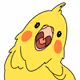 kawaii bird - old