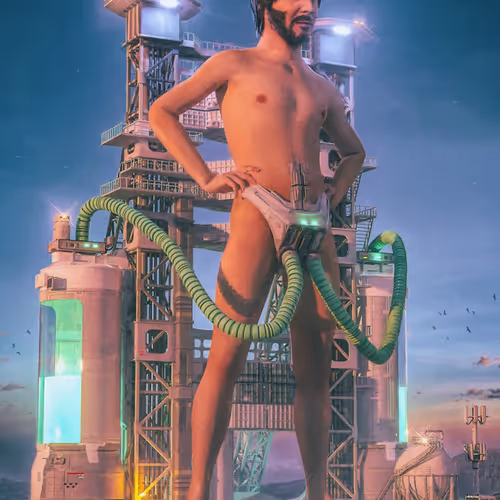 KEANU VACCINE by BEEPLE
