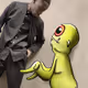 Khaby with Alien