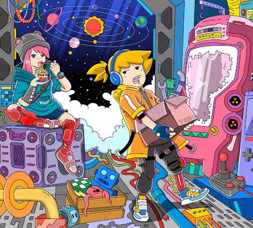 Kinda Hungry Among A Million Stars