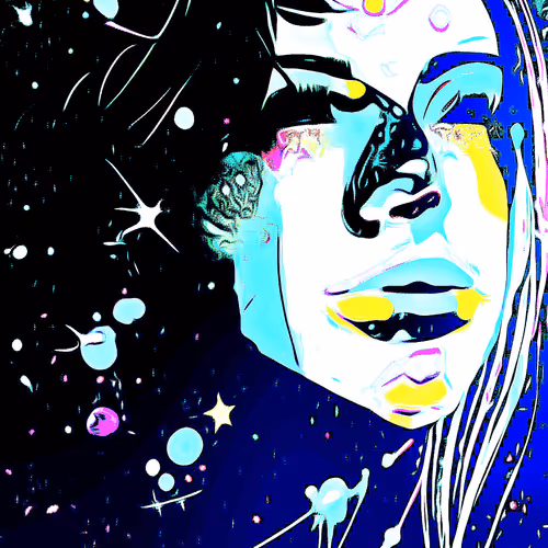 KissMe Stars and Galaxy