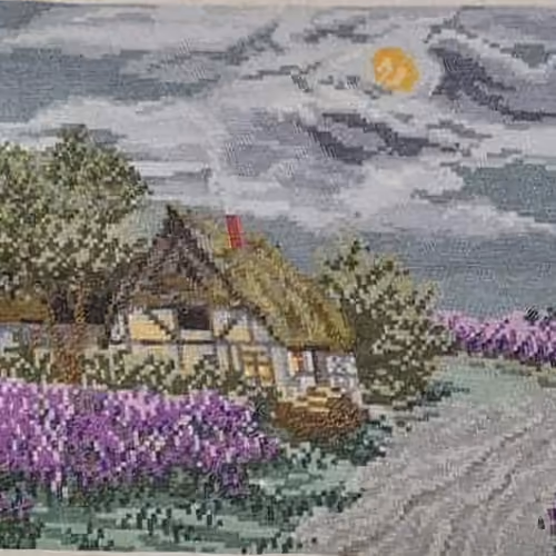 knitting hand crafted art work