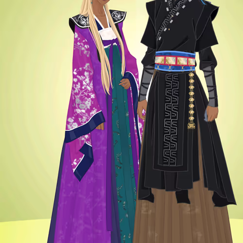 Korean Quenn And King