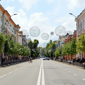 Views of the city of Krasnodar. And other collages.